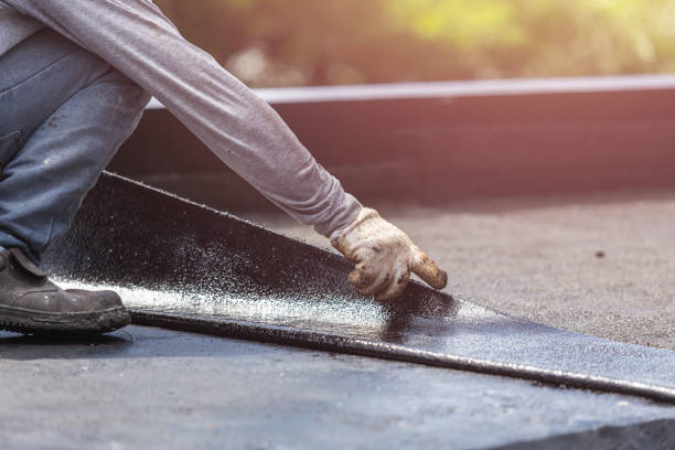Professional Exterior Waterproofing technician working in Douglass, KS